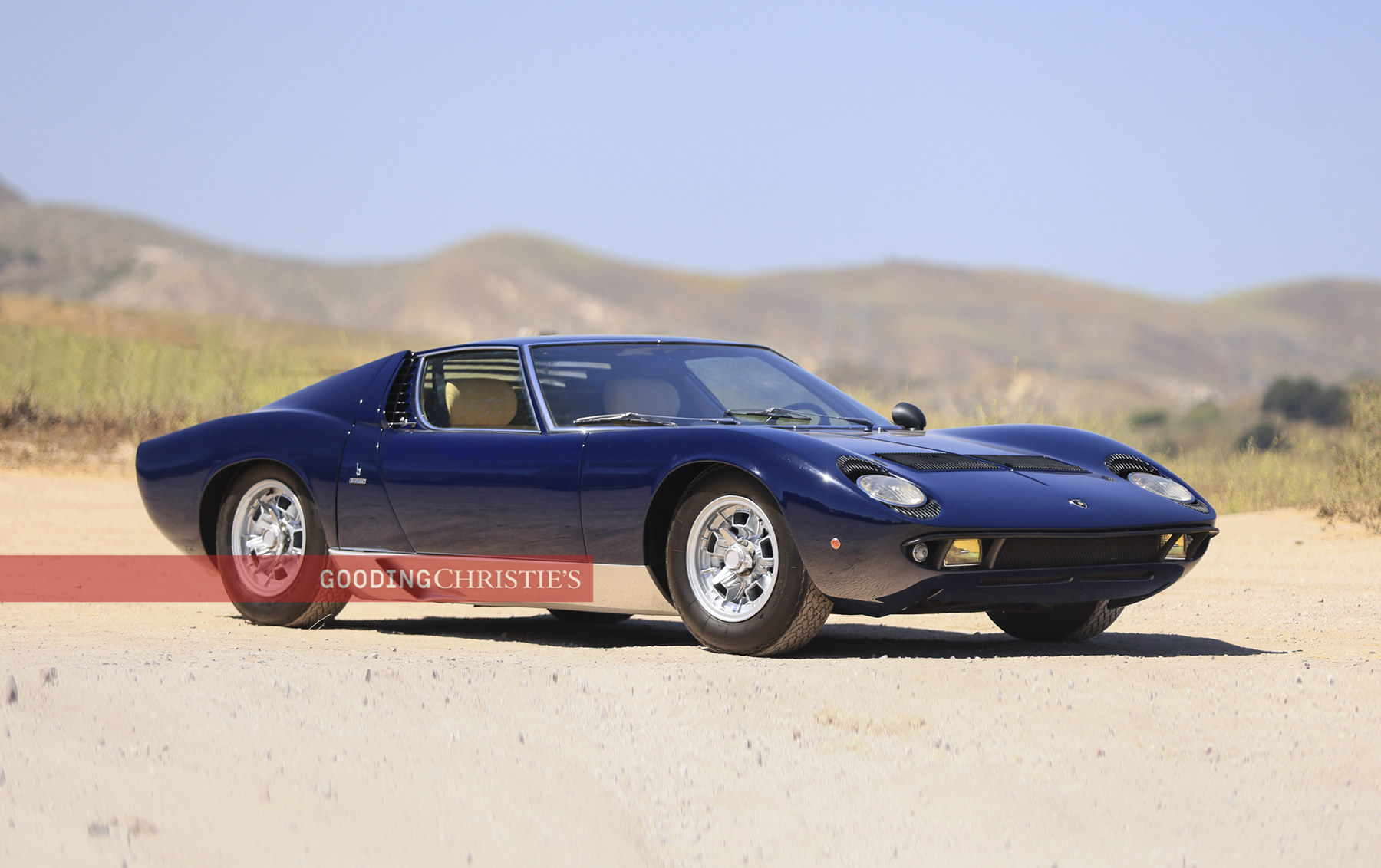 プルメリア 1968 Lamborghini Miura P400 | Gooding Christie's